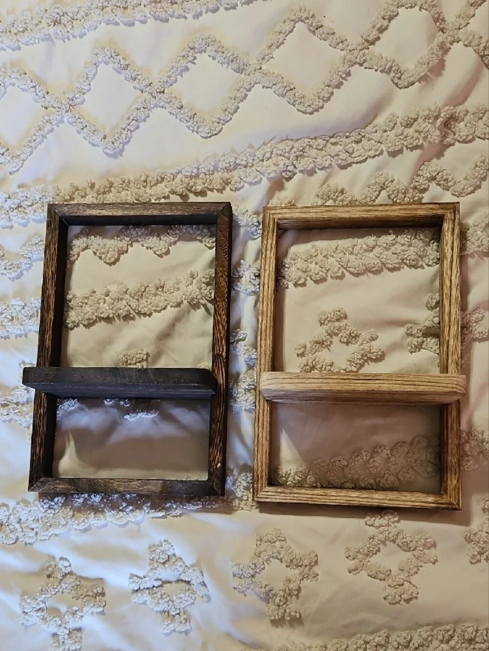 Rustic Wall Shelf- Floating Book Shelf